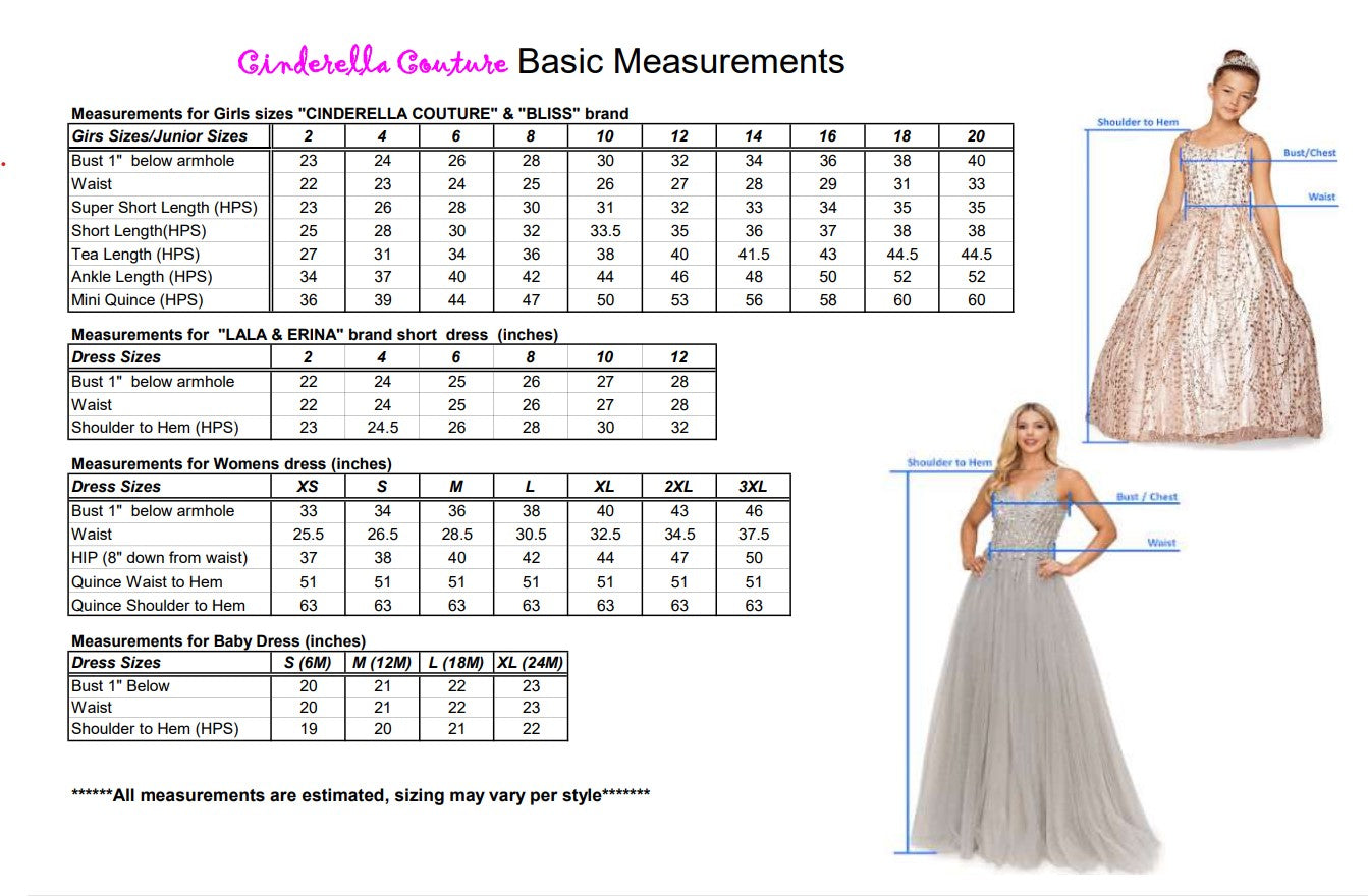 3D Flowers Elegant Illusion Girl Party Dress by Cinderella Couture USA AS9170