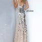 Jovani 02479 Embellished V-Neckline Sexy Dress - Special Occasion