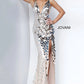 Jovani 02479 Embellished V-Neckline Sexy Dress - Special Occasion