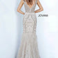 Jovani 02798 Embellished Feather Mermaid Dress - Special Occasion/Curves