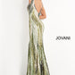 Jovani 05103 Embellished Plunging Neckline Prom Dress - Special Occasion/Curves