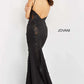 Jovani 07296 Fitted V-Neckline Mermaid Dress - Special Occasion