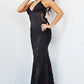 Jovani 07296 Fitted V-Neckline Mermaid Dress - Special Occasion