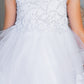 3D Flower Lace Girl Party Dress by Cinderella Couture USA AS2017