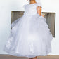 3D Flower Lace Girl Party Dress by Cinderella Couture USA AS2017