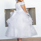 3D Flower Lace Girl Party Dress by Cinderella Couture USA AS2017