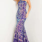 Jovani 22845 Embellished One Shoulder Dress - Special Occasion/Curves