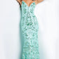 Jovani 23839 Sequin Embellished Backless Dress - Special Occasion