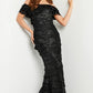 Jovani 23890 Off The Shoulder Sheath Evening Dress - Special Occasion/Curves