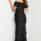 Jovani 23890 Off The Shoulder Sheath Evening Dress - Special Occasion/Curves