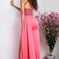 Jovani 26165 Strapless Sweetheart Leg Slit Dress - Special Occasion