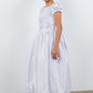 Elegant Satin Cap Sleeve Girl Communion Dress by Cinderella Couture USA AS2911