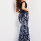 Jovani 36370 Beaded Mermaid Prom Dress - Special Occasions/Curves