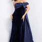 Jovani 37391 Off the shoulder Straight Neck Dress - Special Occasion/Curves