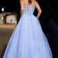 Jovani 37460 Embellished Strapless A-Line Ballgown - Special Occasion/Curves