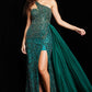 Jovani 38586 One Shoulder Embellished Dress - Special Occasion