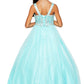 Beading Rhinestones Tulle  Girl Mini Quince by Cinderella Couture USA AS5038