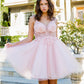 Beautiful Sparkly Tulle A-Line Short Party Dress by Cinderella Couture USA AS5112J