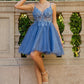 Beautiful Sparkly Tulle A-Line Short Party Dress by Cinderella Couture USA AS5112J