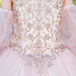 Cinderella Couture USA AS5114 Puff Sleeves Mini Quince