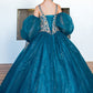 Cinderella Couture USA AS5114 Puff Sleeves Mini Quince