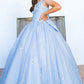 Cinderella Couture USA AS5116 3D Flower Puff Print Mini Quince