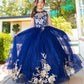 Cinderella Couture USA AS5118 Glitter Tulle Mini Quince Gown
