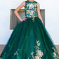 Cinderella Couture USA AS5118 Glitter Tulle Mini Quince Gown