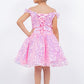 Sequin Off Shoulder Girl Party Dress by Cinderella Couture USA AS5122