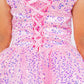 Sequin Off Shoulder Girl Party Dress by Cinderella Couture USA AS5122