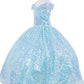 Cinderella Couture USA AS5123 Sequin Sweetheart Neckline Mini Quince
