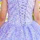 Cinderella Couture USA AS5123 Sequin Sweetheart Neckline Mini Quince