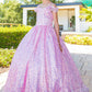 Cinderella Couture USA AS5123 Sequin Sweetheart Neckline Mini Quince