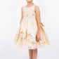 Beautiful Satin Laser Cut Flower Girl Dress by Cinderella Couture USA AS5127