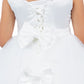 Illusion Top Lace Tulle Flower Girl Dress by Cinderella Couture USA AS5129