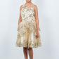 Glitter Flower One Shoulder Girl Party Dress by Cinderella Couture USA AS5132