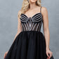 Stoned Strap Short Party Dress by Cinderella Couture USA AS5138J
