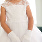 Girl Dress with Illusion Neckline Bodice by TIPTOP KIDS - AS5730