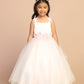 Spaghetti Strap with 3D Flowers Girl Dress by TIPTOP KIDS - AS5862