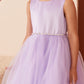 Satin Bodice with Tulle Flowers Girl Dress by TIPTOP KIDS - AS5872