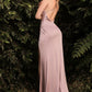 Cowl Satin Fitted Gown by Cinderella Divine 7479 - Special Occasion