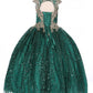 Cinderella Couture USA AS8024 Shiny Satin Tulle Mini Quince