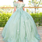 Cinderella Couture USA AS8045 Glitter Tulle A-Line Mini Quince