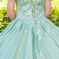 Cinderella Couture USA AS8045 Glitter Tulle A-Line Mini Quince