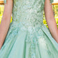 Cinderella Couture USA AS8045 Glitter Tulle A-Line Mini Quince
