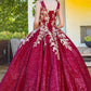 Cinderella Couture USA AS8046 Embroidered 3D Butterflies Mini Quince