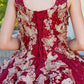 Cinderella Couture USA AS8046 Embroidered 3D Butterflies Mini Quince