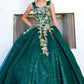 Cinderella Couture USA AS8046 Embroidered 3D Butterflies Mini Quince