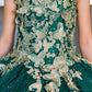 Cinderella Couture USA AS8046 Embroidered 3D Butterflies Mini Quince