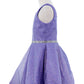 Dazzling Glitter V-Neck Girl Party Dress by Cinderella Couture USA AS8047